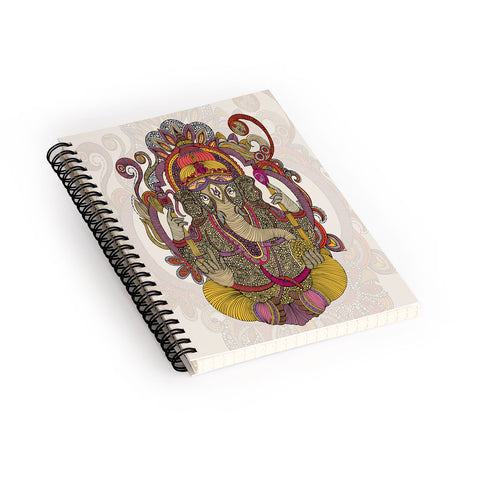 Valentina Ramos Lord Ganesh Spiral Notebook