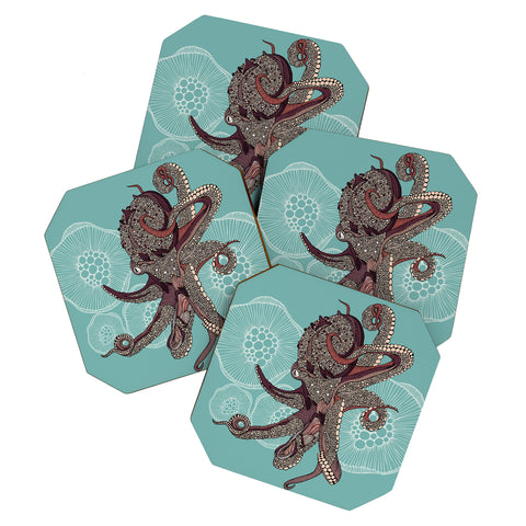 Valentina Ramos Octopus Bloom Coaster Set