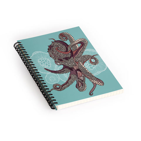Valentina Ramos Octopus Bloom Spiral Notebook