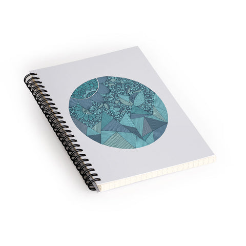 Valentina Ramos Omega Blue Spiral Notebook