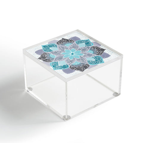 Valentina Ramos Petunia Mandala Acrylic Box