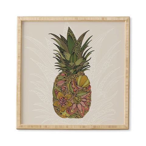 Valentina Ramos Pineapple Flower Framed Wall Art