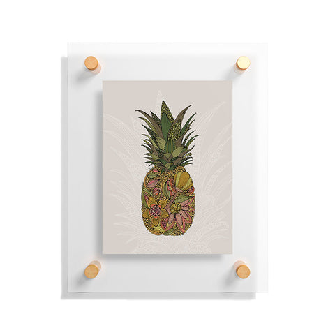 Valentina Ramos Pineapple Flower Floating Acrylic Print