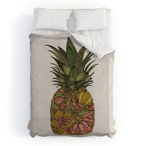 Valentina Ramos Pineapple Flower Duvet Cover