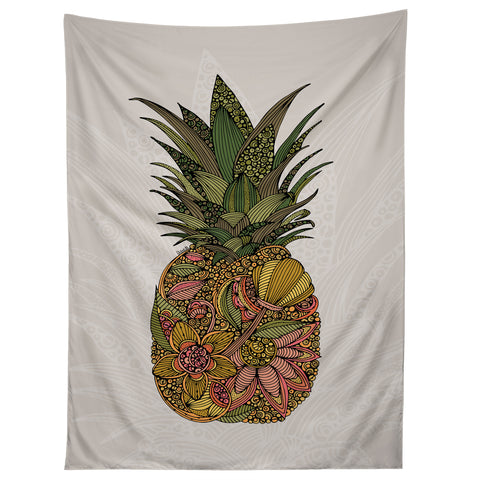 Valentina Ramos Pineapple Flower Tapestry
