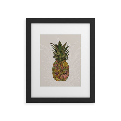 Valentina Ramos Pineapple Flower Framed Art Print