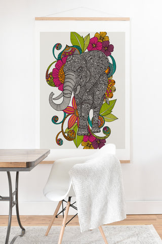 Valentina Ramos Ruby The Elephant Art Print And Hanger