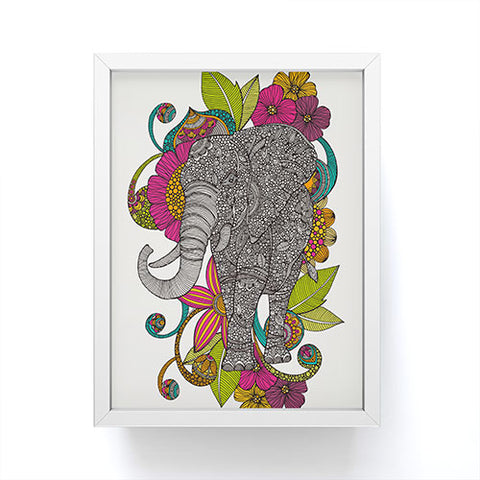 Valentina Ramos Ruby The Elephant Framed Mini Art Print