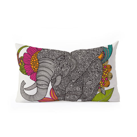 Valentina Ramos Ruby The Elephant Oblong Throw Pillow