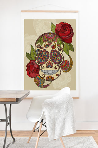 Valentina Ramos Sugar Skull Art Print And Hanger