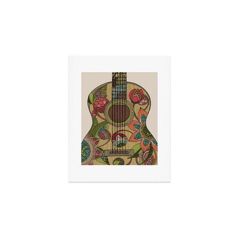 Valentina Ramos The guitar Art Print