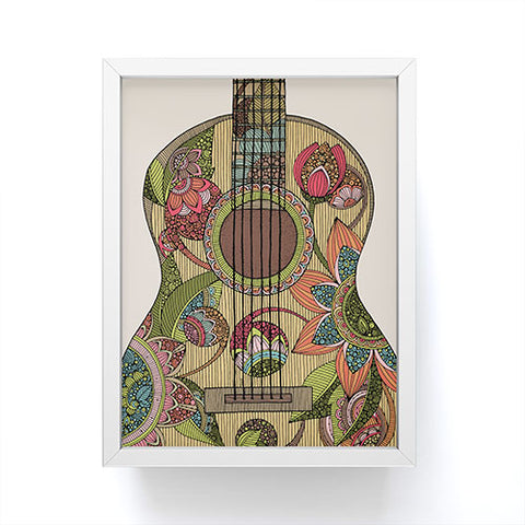 Valentina Ramos The guitar Framed Mini Art Print