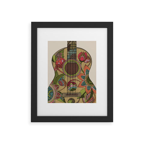Valentina Ramos The guitar Framed Art Print