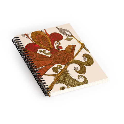 Valentina Ramos The Orange Bird Spiral Notebook