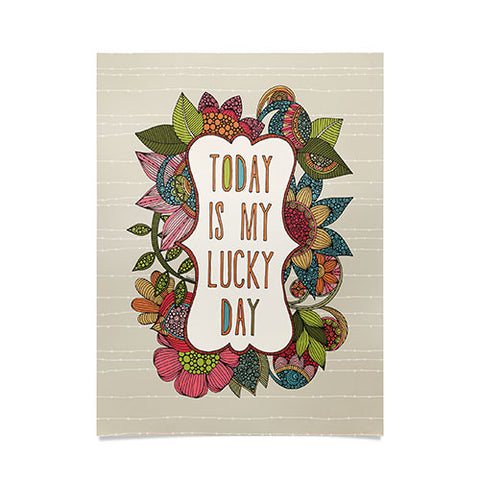 Valentina Ramos Today Is My Lucky Day Poster