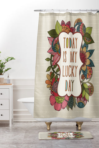 Valentina Ramos Today Is My Lucky Day Shower Curtain And Mat
