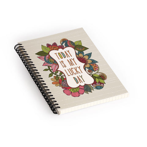 Valentina Ramos Today Is My Lucky Day Spiral Notebook