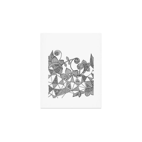 Valentina Ramos Triangle Flowers Art Print