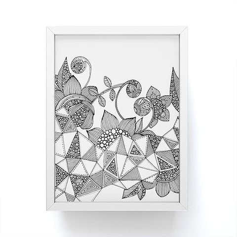 Valentina Ramos Triangle Flowers Framed Mini Art Print