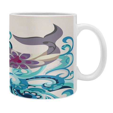 Valentina Ramos Whale Blossom Coffee Mug