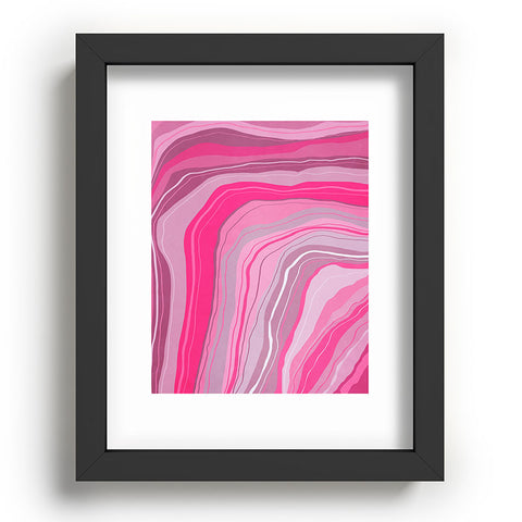 Viviana Gonzalez Agate Inspired Abstract 01 Recessed Framing Rectangle