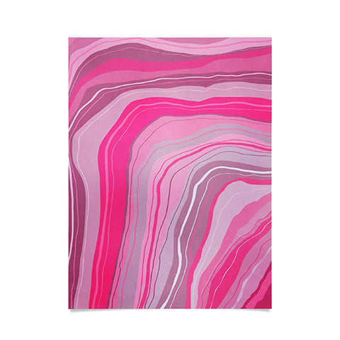 Viviana Gonzalez Agate Inspired Abstract 01 Poster