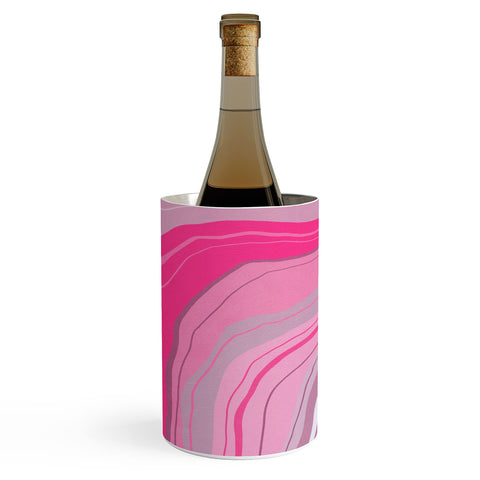 Viviana Gonzalez Agate Inspired Abstract 01 Wine Chiller