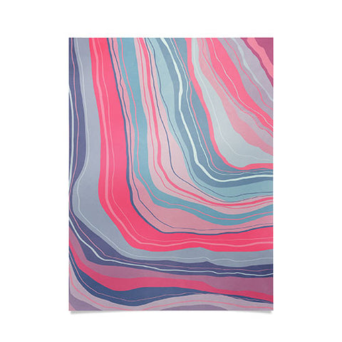 Viviana Gonzalez Agate Inspired Abstract 02 Poster