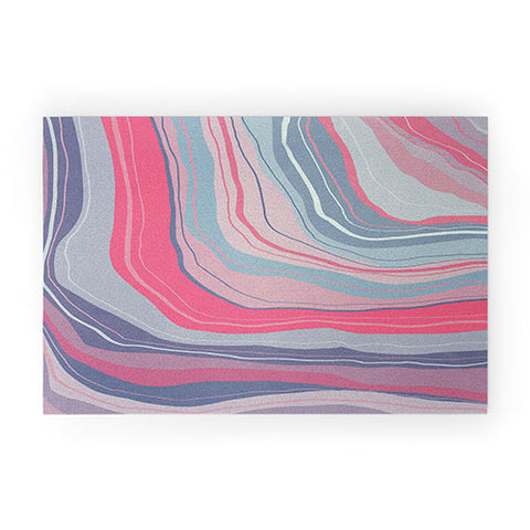 Viviana Gonzalez Agate Inspired Abstract 02 Welcome Mat