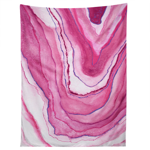 Viviana Gonzalez Agate Inspired Watercolor 08 Tapestry