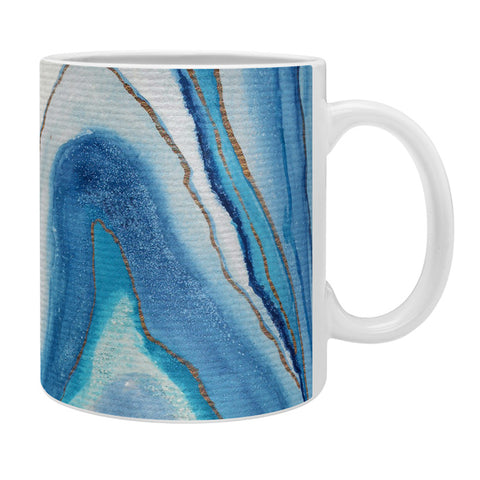 Viviana Gonzalez AGATE Inspired Watercolor Abstract 02 Coffee Mug