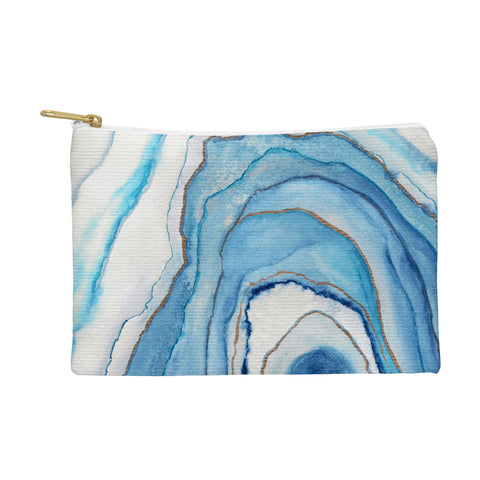 Viviana Gonzalez AGATE Inspired Watercolor Abstract 02 Pouch