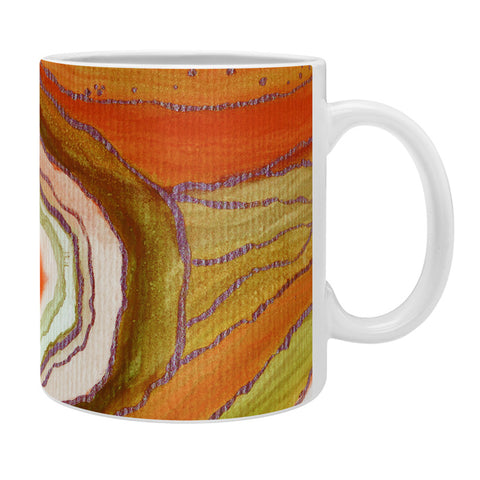 Viviana Gonzalez AGATE Inspired Watercolor Abstract 06 Coffee Mug