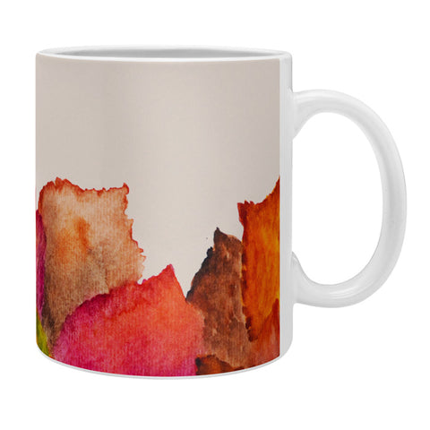 Viviana Gonzalez Autumn abstract watercolor 01 Coffee Mug