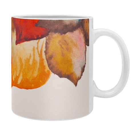 Viviana Gonzalez Autumn abstract watercolor 02 Coffee Mug