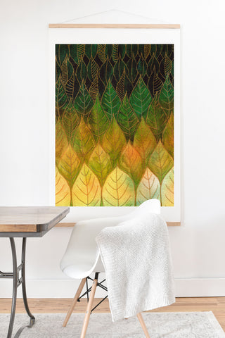 Viviana Gonzalez Autumn vibes 02 Art Print And Hanger