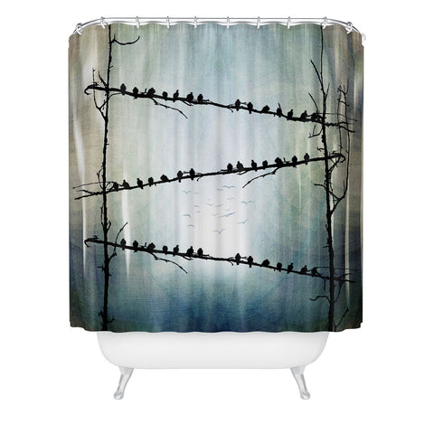 Viviana Gonzalez Barricade Shower Curtain