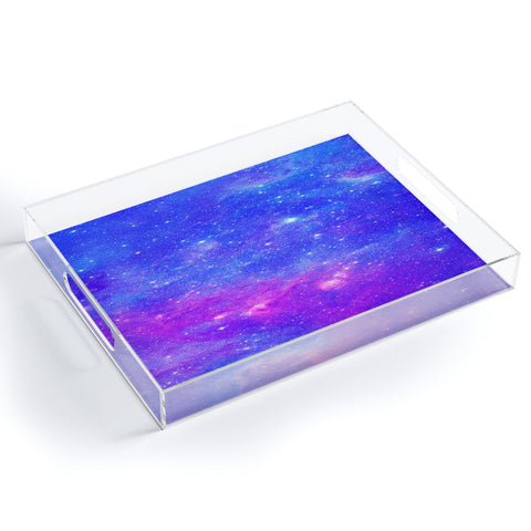Viviana Gonzalez Beautiful galaxy 1 Acrylic Tray