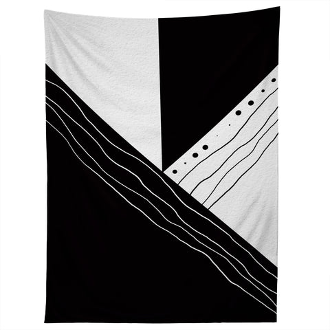 Viviana Gonzalez Black and white collection 02 Tapestry