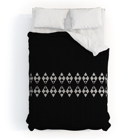 Viviana Gonzalez Black and white collection 03 Comforter
