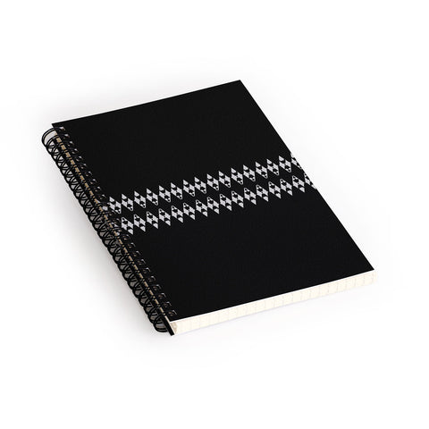 Viviana Gonzalez Black and white collection 03 Spiral Notebook