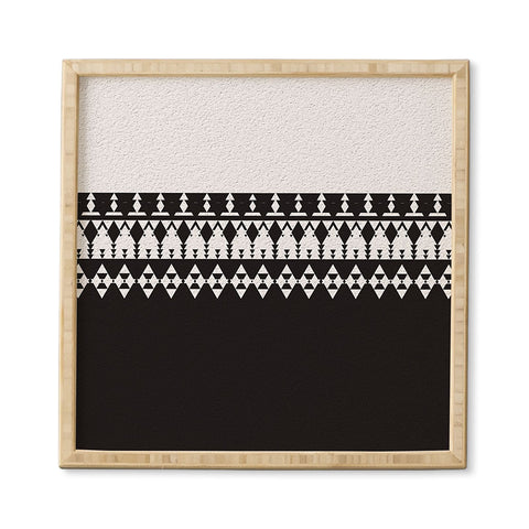 Viviana Gonzalez Black and white collection 04 Framed Wall Art
