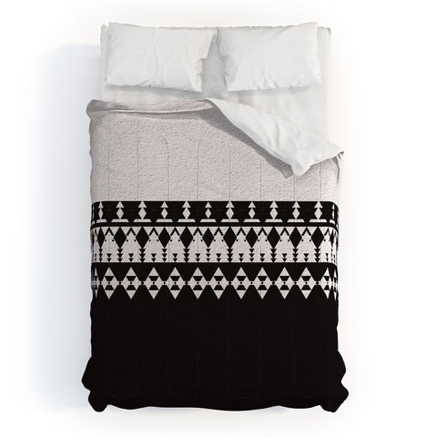 Viviana Gonzalez Black and white collection 04 Comforter