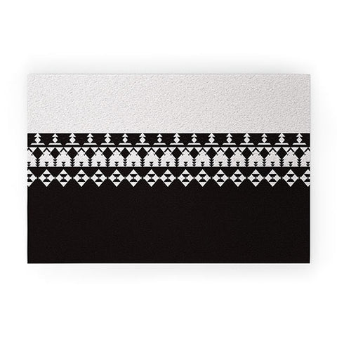 Viviana Gonzalez Black and white collection 04 Welcome Mat