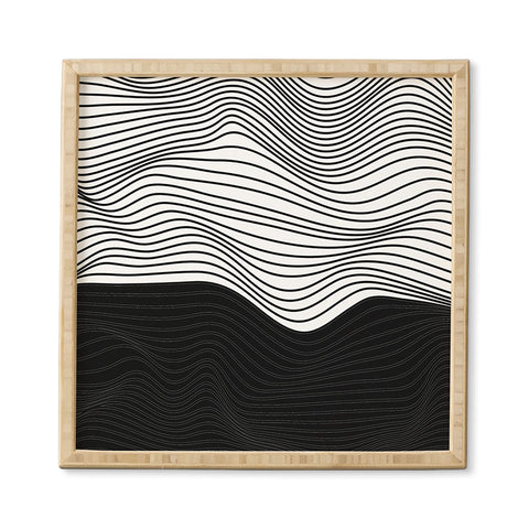 Viviana Gonzalez Black and white collection 06 Framed Wall Art