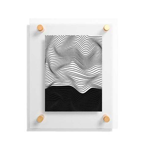 Viviana Gonzalez Black and white collection 06 Floating Acrylic Print