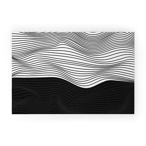 Viviana Gonzalez Black and white collection 06 Welcome Mat