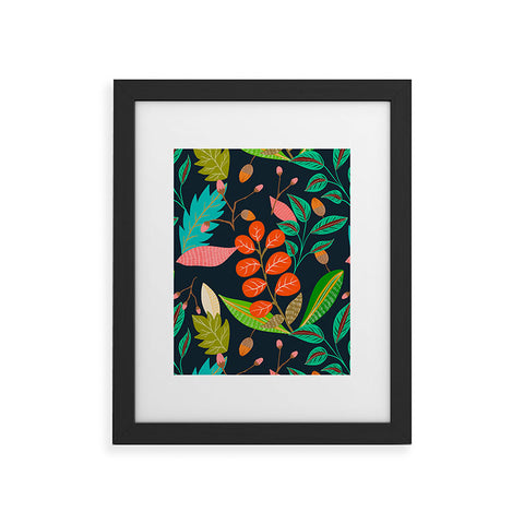 Viviana Gonzalez Botanic Floral 1 Framed Art Print