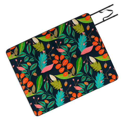 Viviana Gonzalez Botanic Floral 1 Picnic Blanket