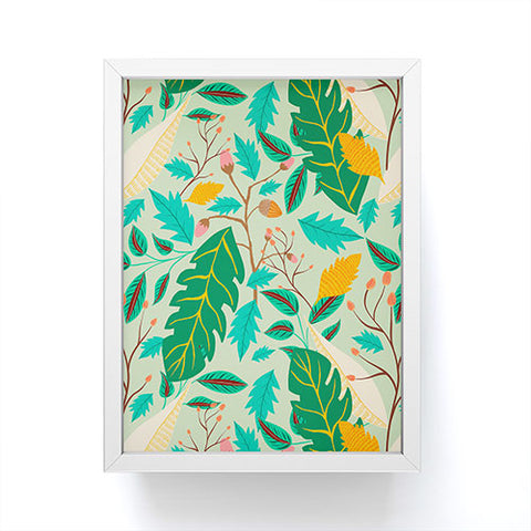 Viviana Gonzalez Botanic Floral 2 Framed Mini Art Print